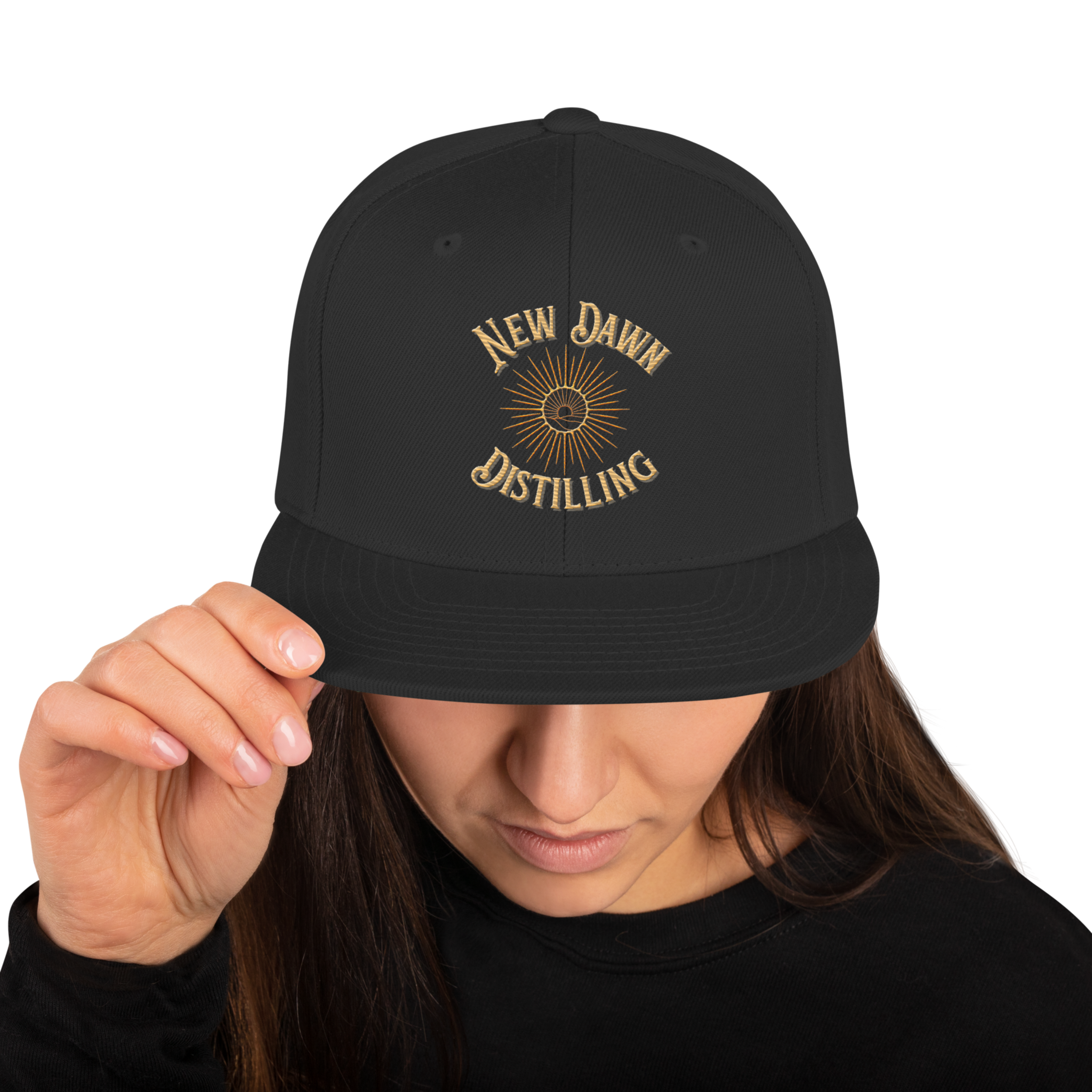 New Dawn Logo Snapback Cap, image 3 of 3