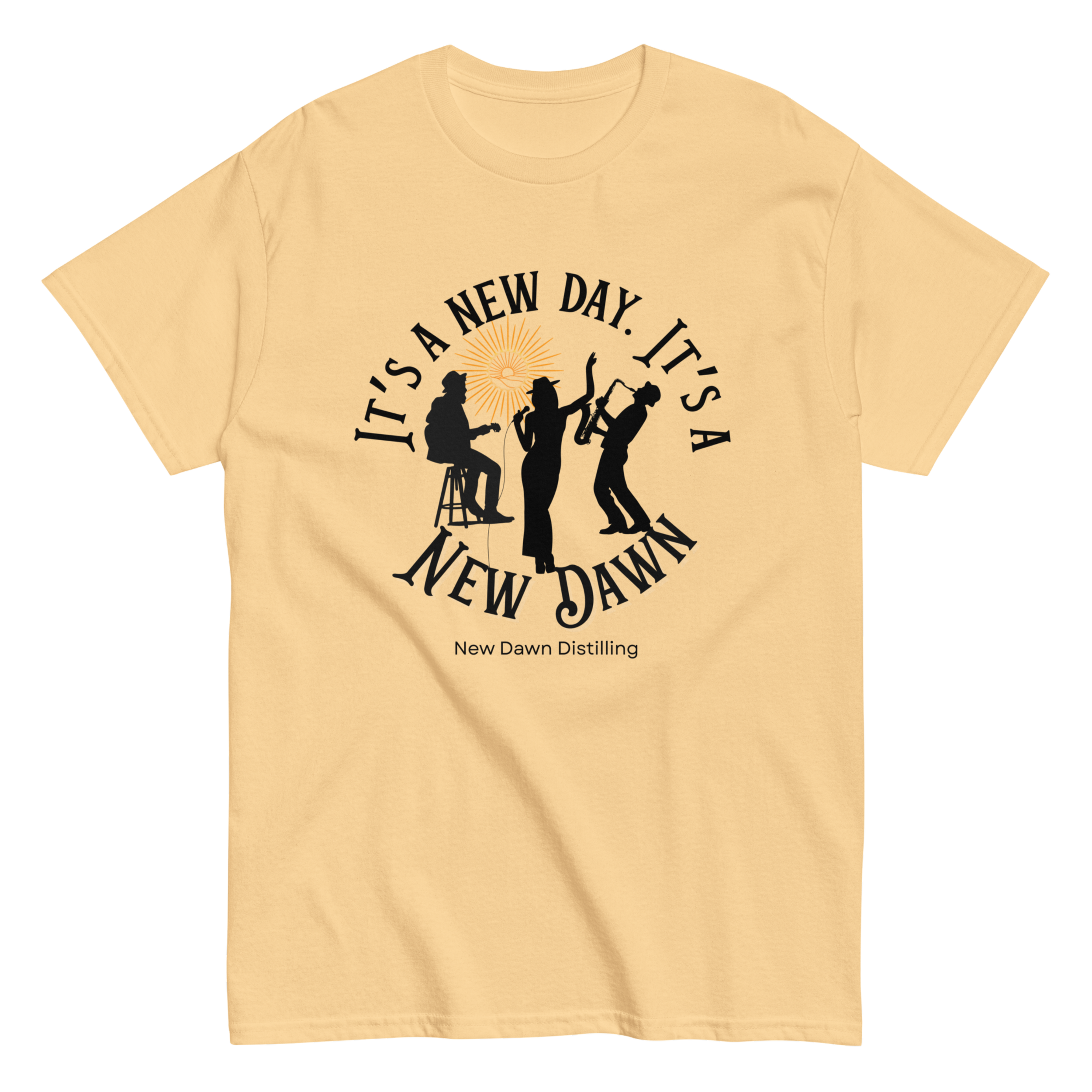 It's a New Day Jazz Unisex T-shirt, image 2 of 4