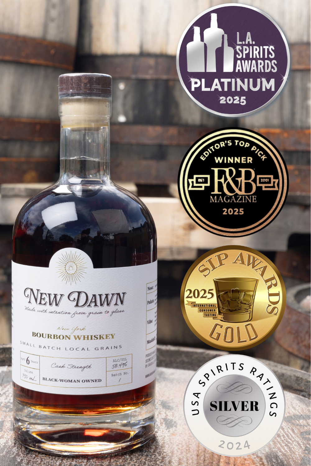 6-Year Cask Strength Bourbon