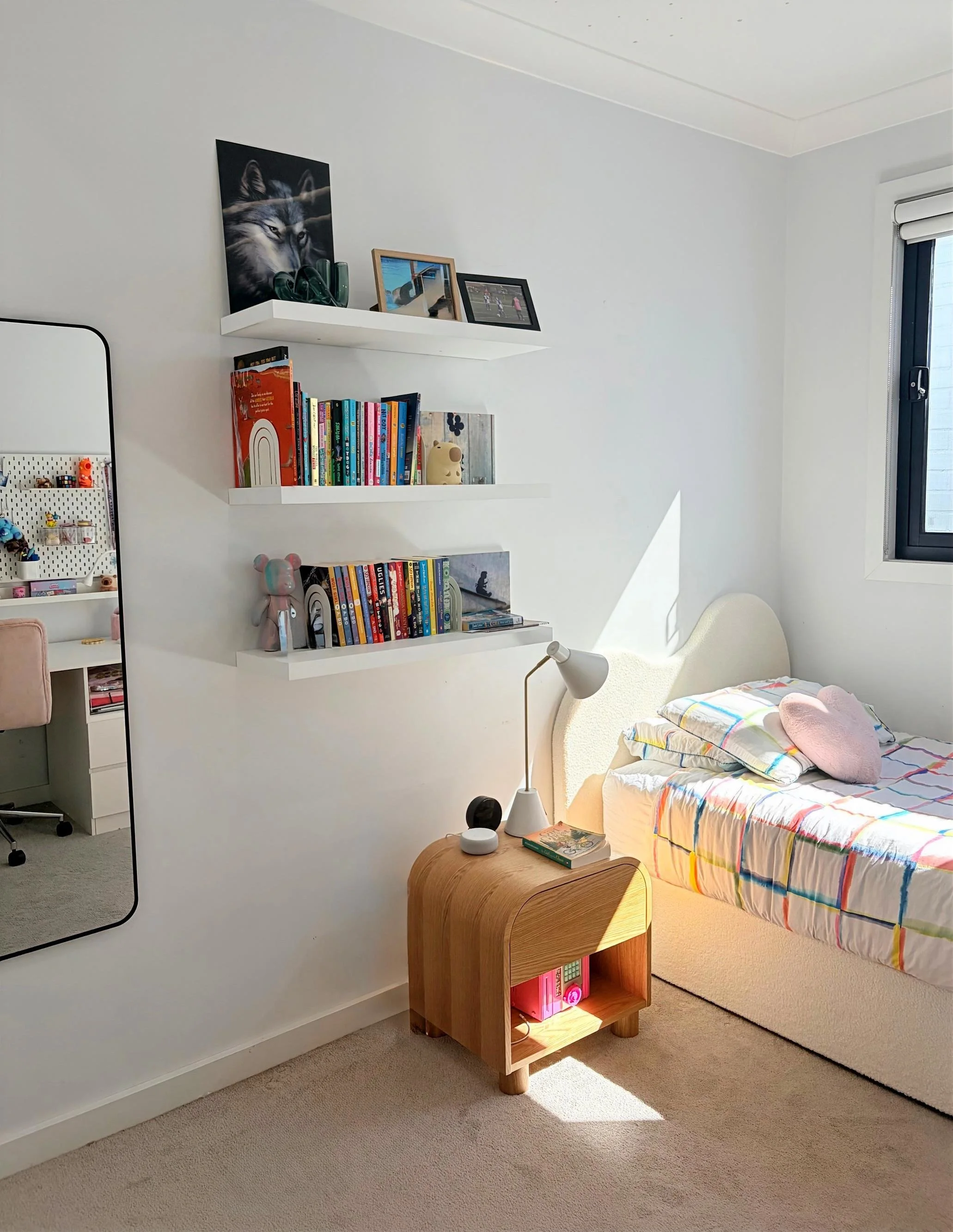 Organised kids bedroom after home organisation Inner West Sydney