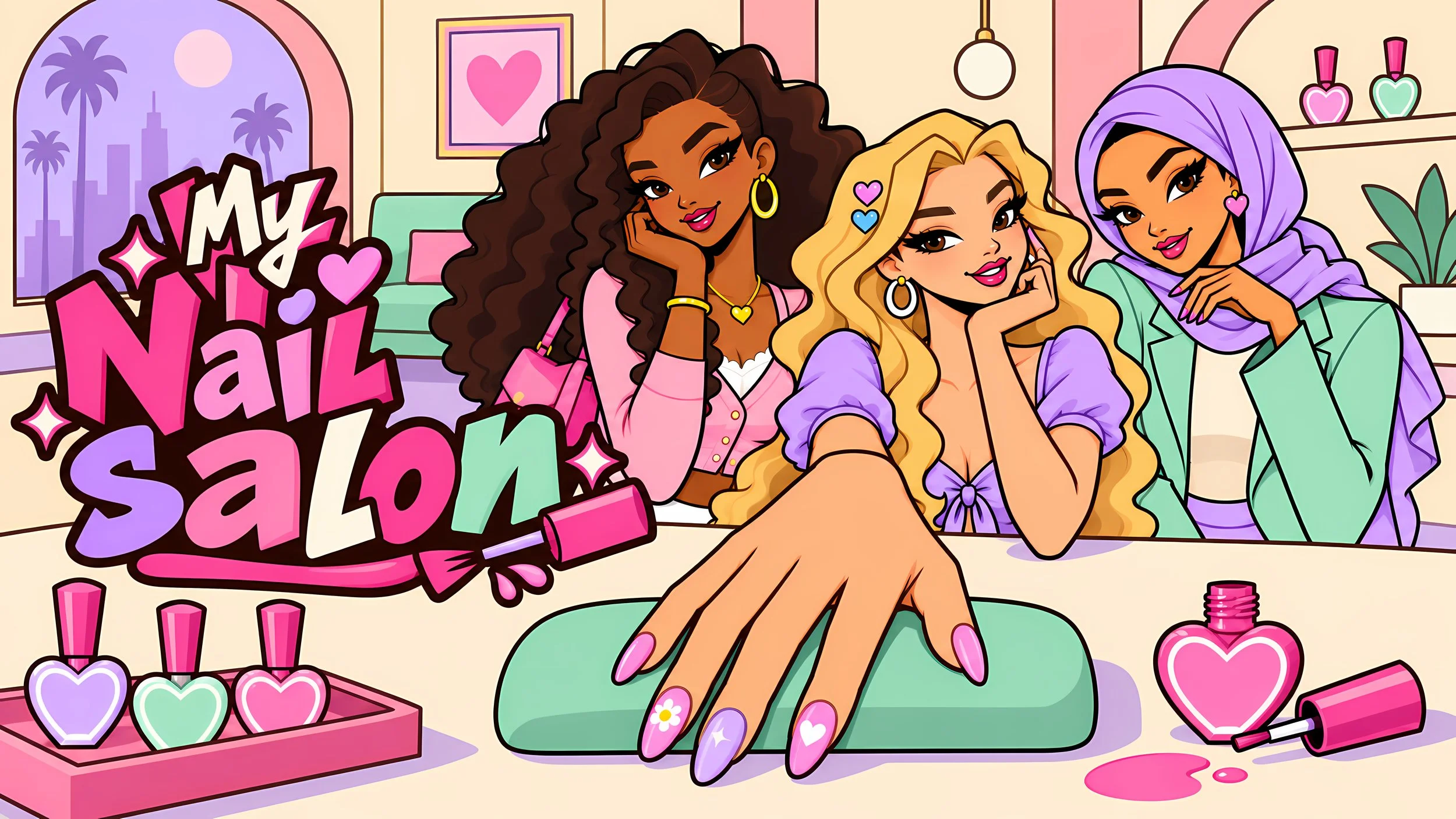 My Nail Salon official game art
