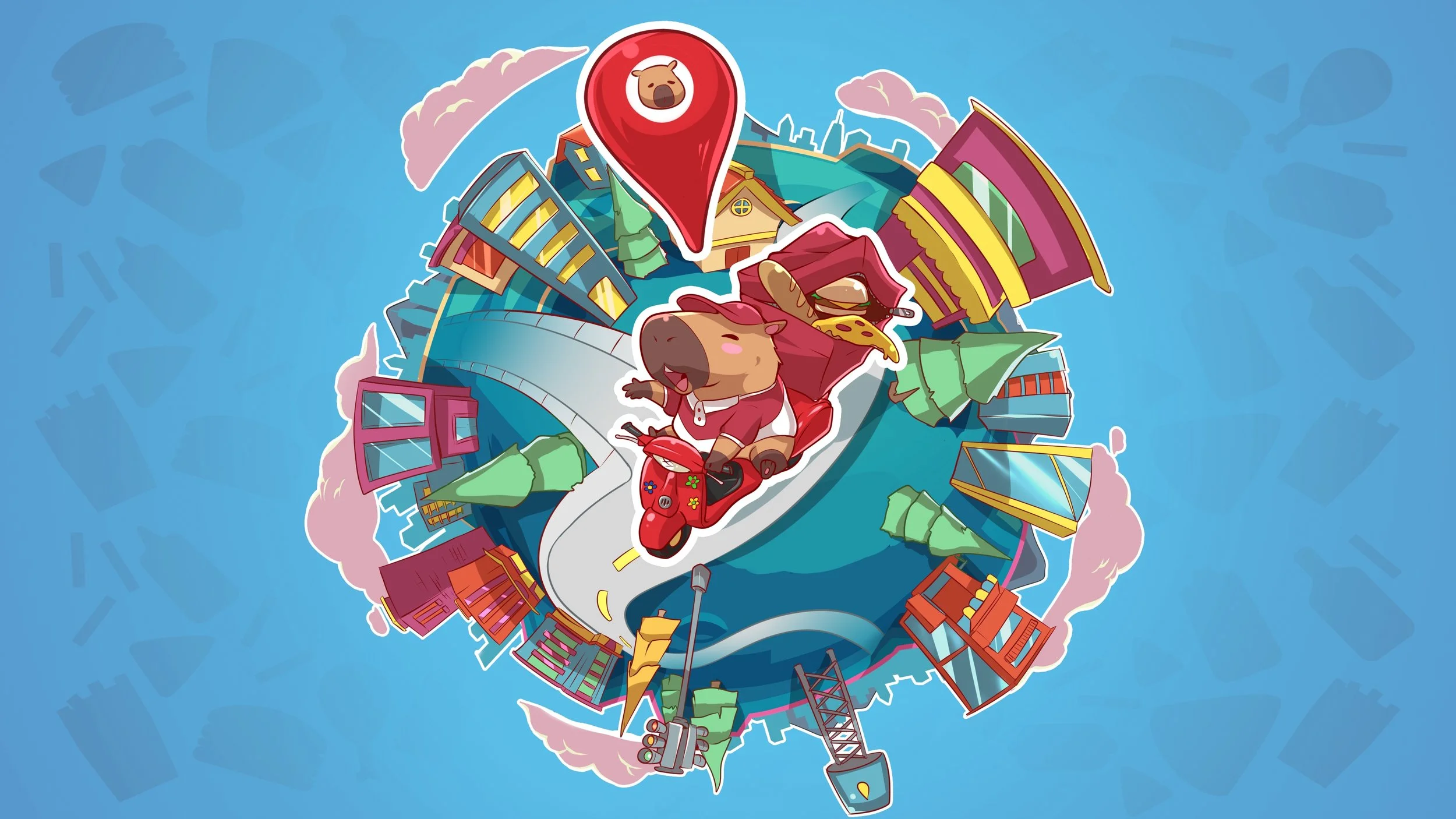 Capybara Delivery official artwork