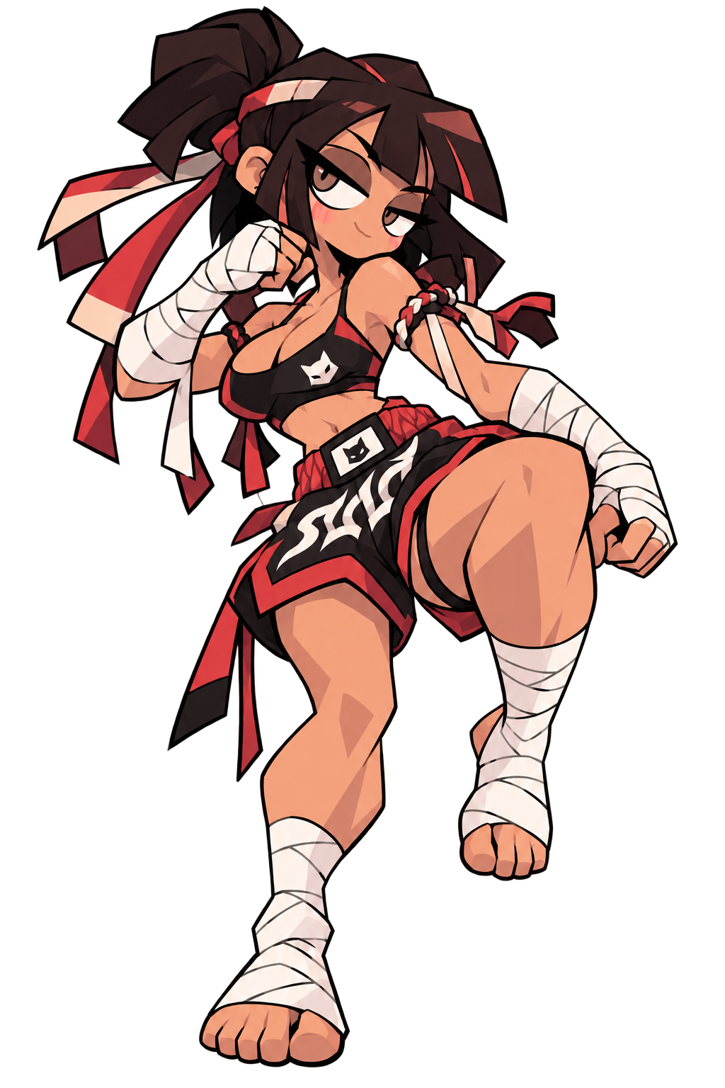 Kaida, an unlockable partner