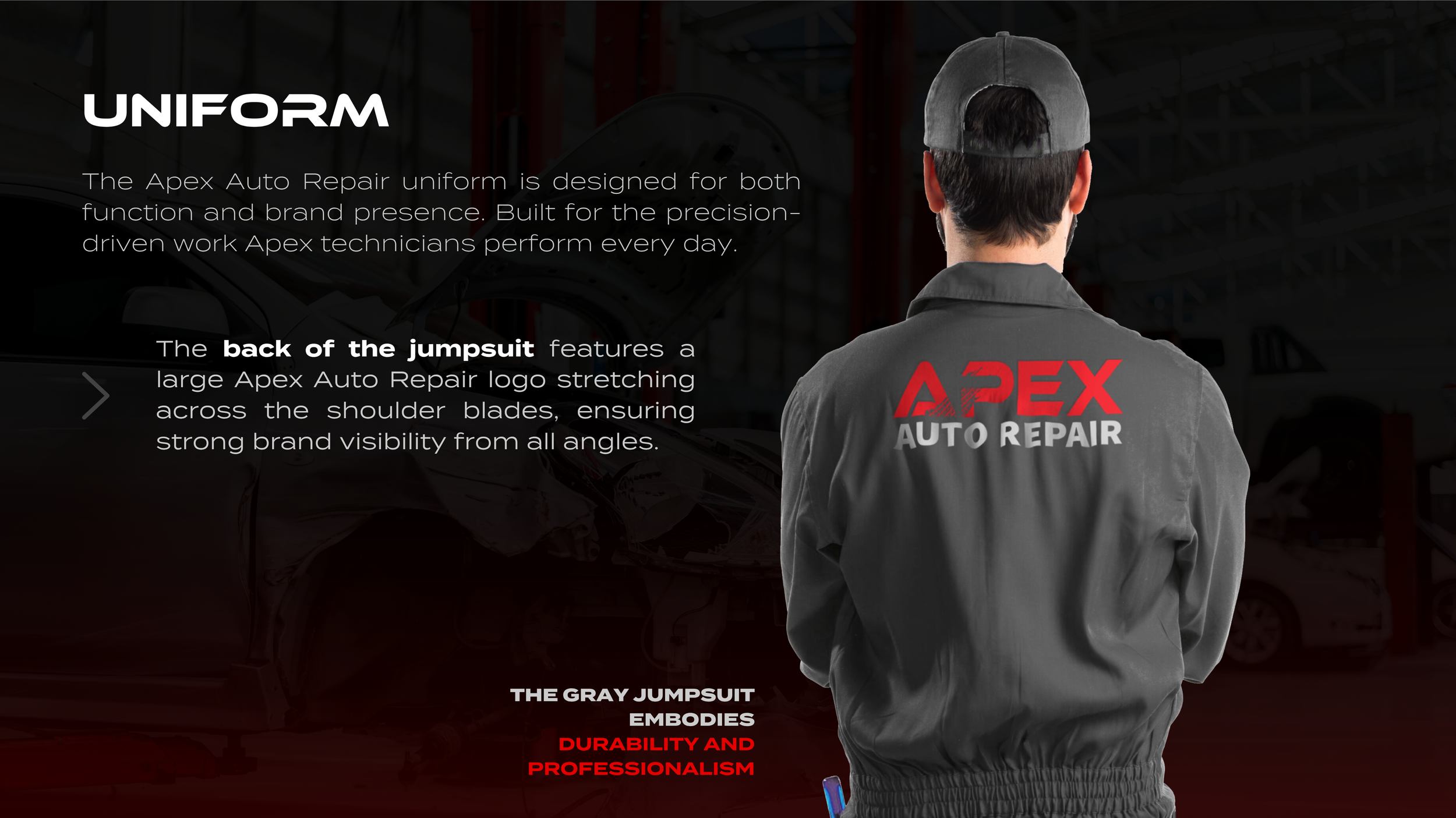 Apparel Design - Back Uniform