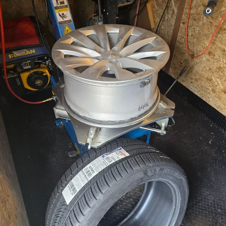 TESLA MOBILE TIRE CHANGE OFF-RIM SERVICE