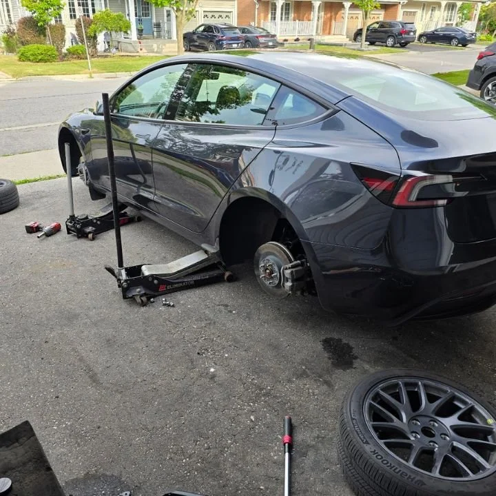 TESLA MOBILE TIRE ROTATION SERVICE