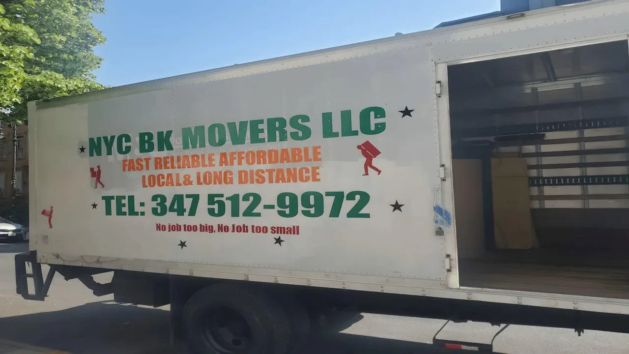NYC Brooklyn Movers LLC moving truck in Brooklyn