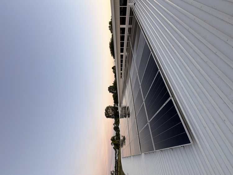 SunWise commercial solar cleaning job photo 6