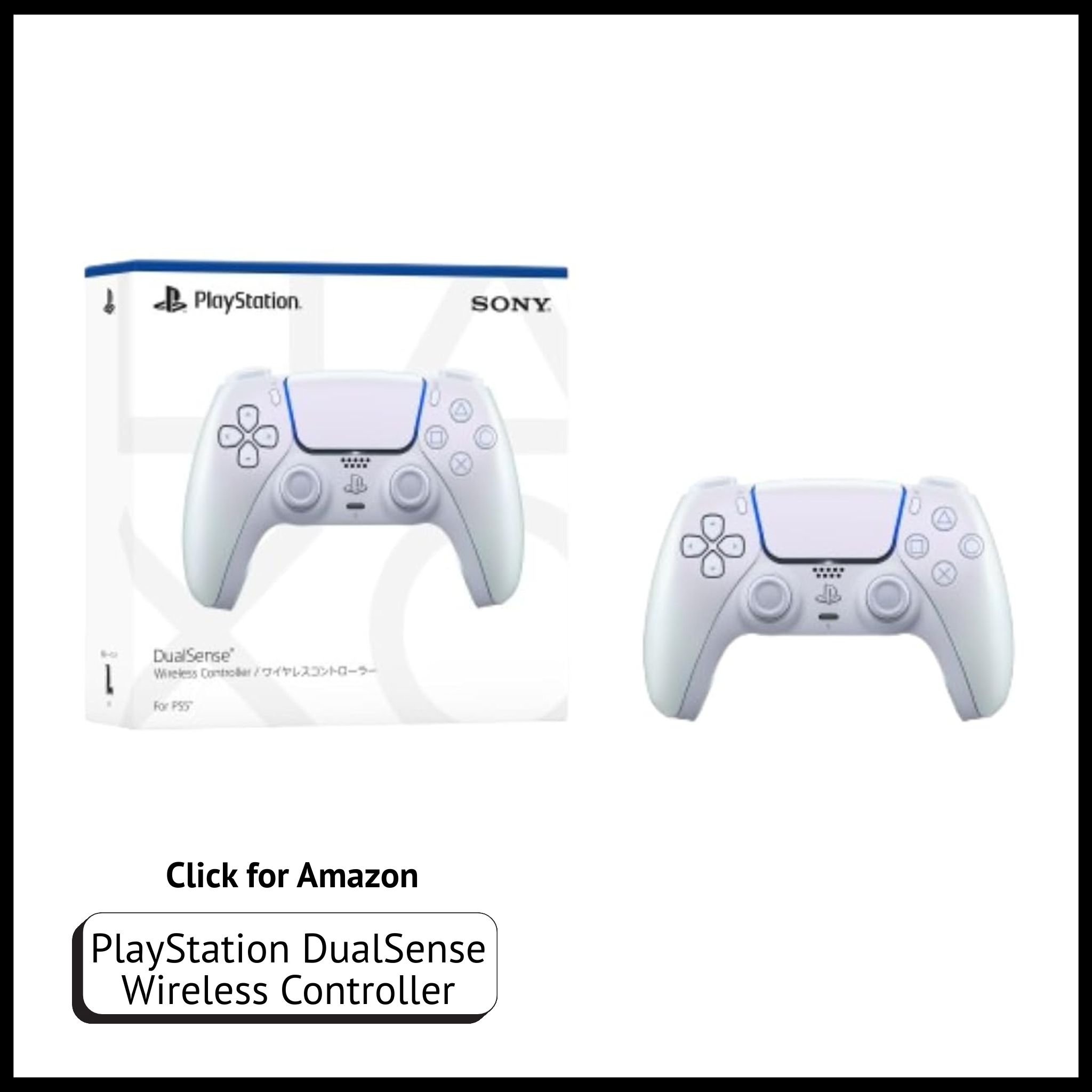 PlayStation DualSense Wireless Controller – PS5 gamepad with haptic feedback, adaptive triggers, immersive wireless gameplay.