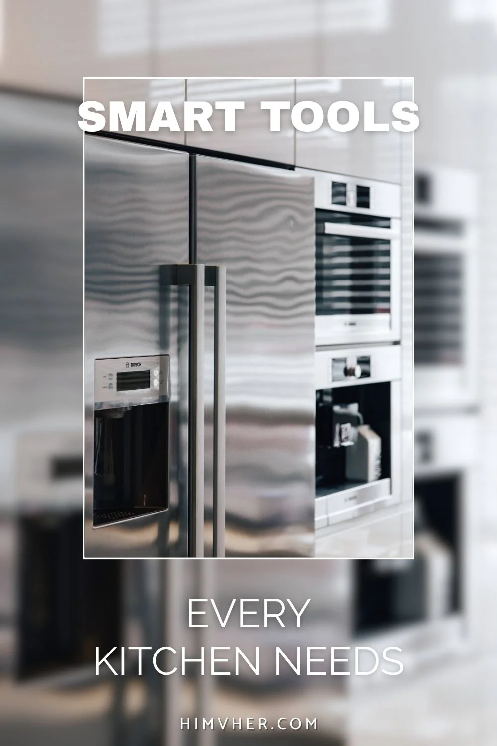 Modern stainless steel smart refrigerator and appliances showcasing the best smart kitchen tools for convenience and efficiency.