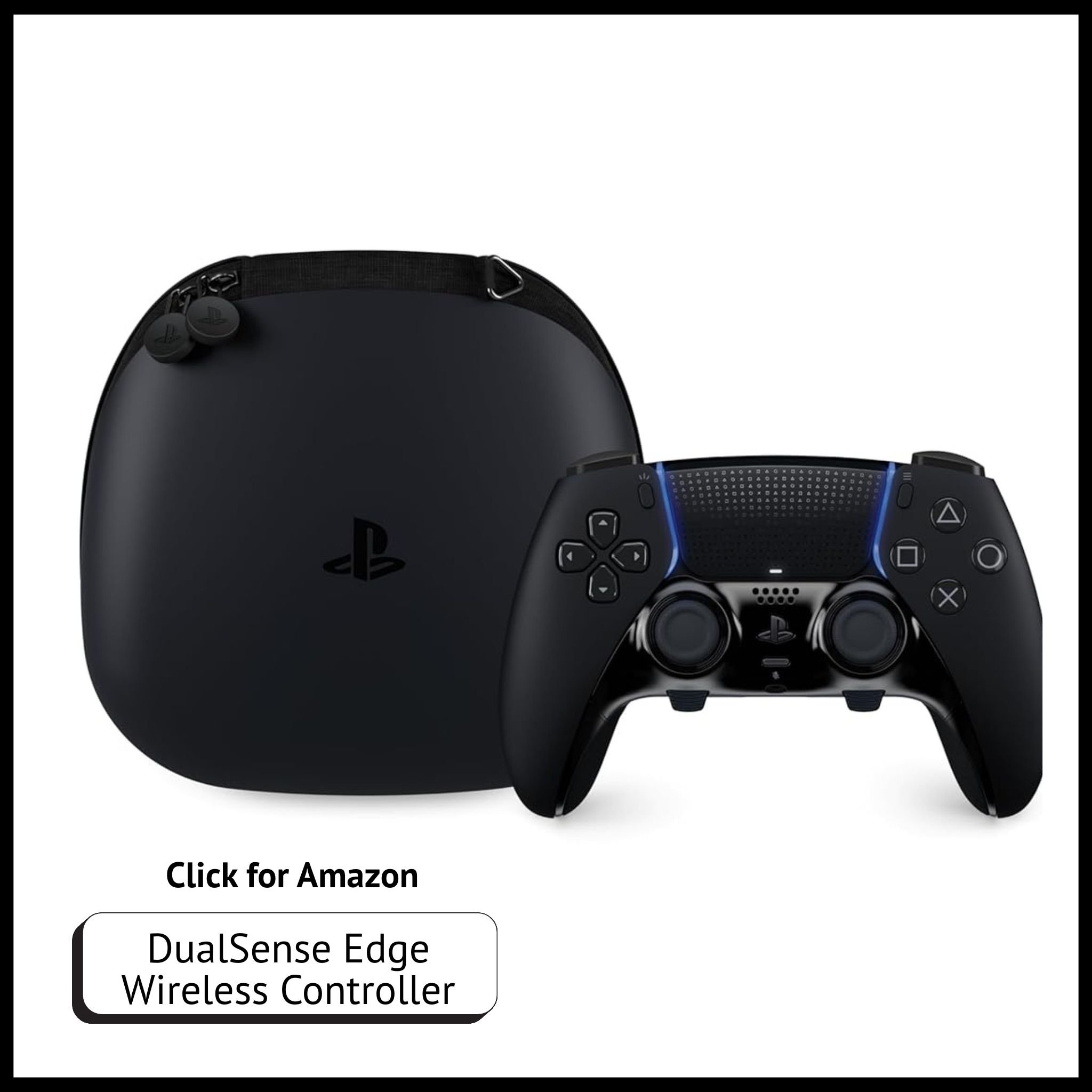 PlayStation DualSense Edge wireless controller – pro-level PS5 controller with customizable buttons and back paddles.