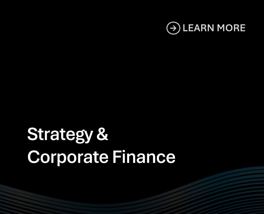 Strategy and Corporate Finance