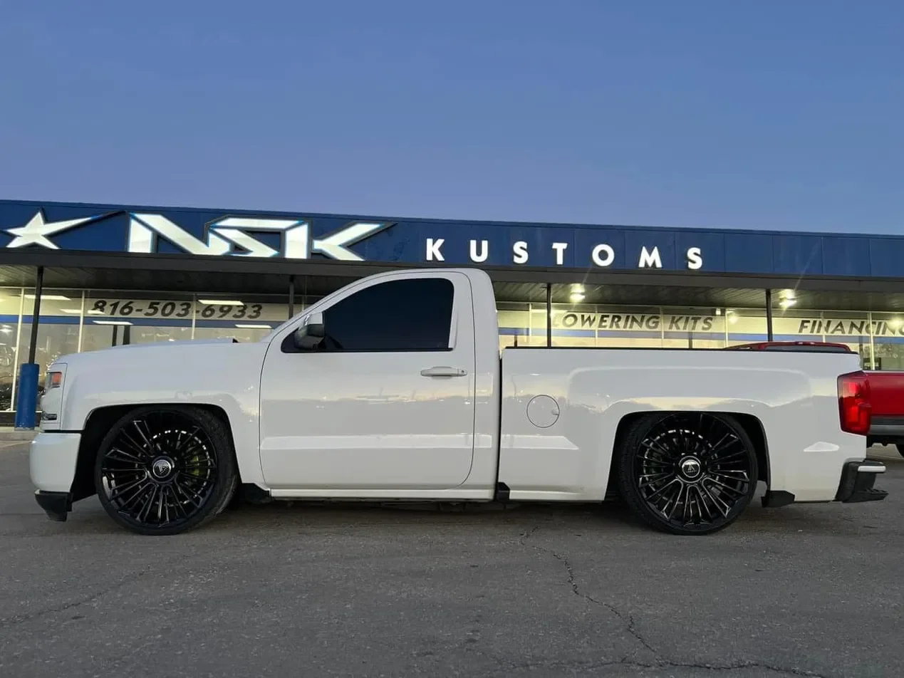 Chevy Silverado Single Cab Black Asanti