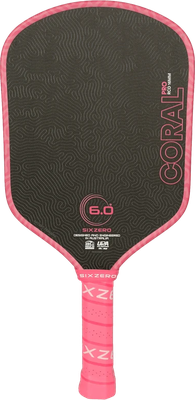 Six Zero Coral Pro pickleball paddle