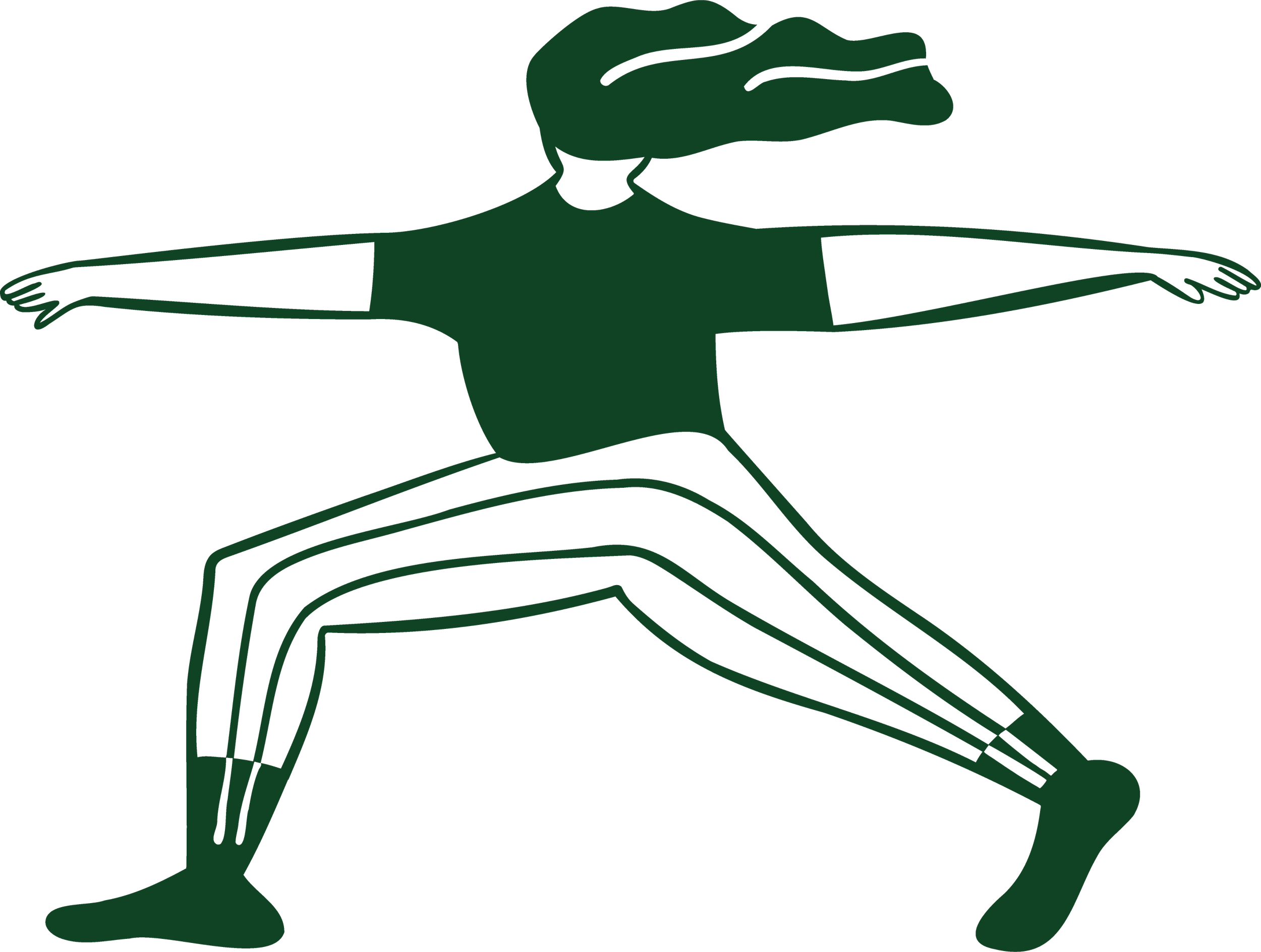 Illustration Maison Amat — posture de Pilates