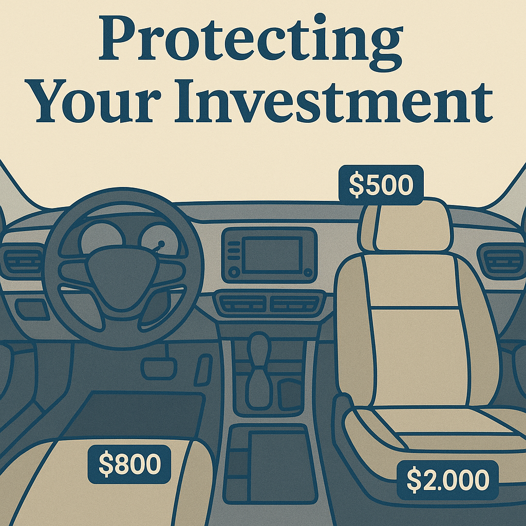 Interior detailing protects your car's long-term value