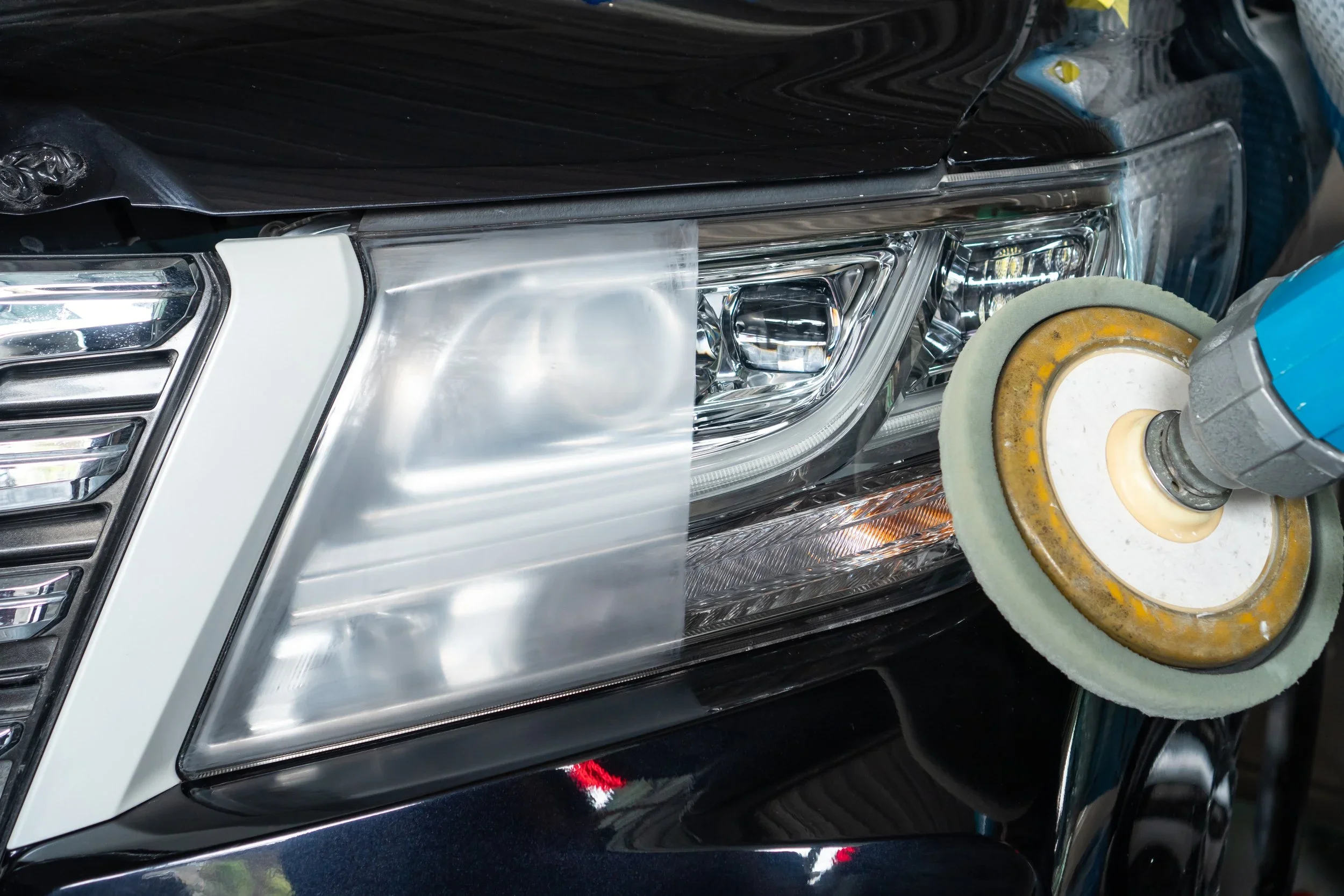 Headlight restoration 50/50