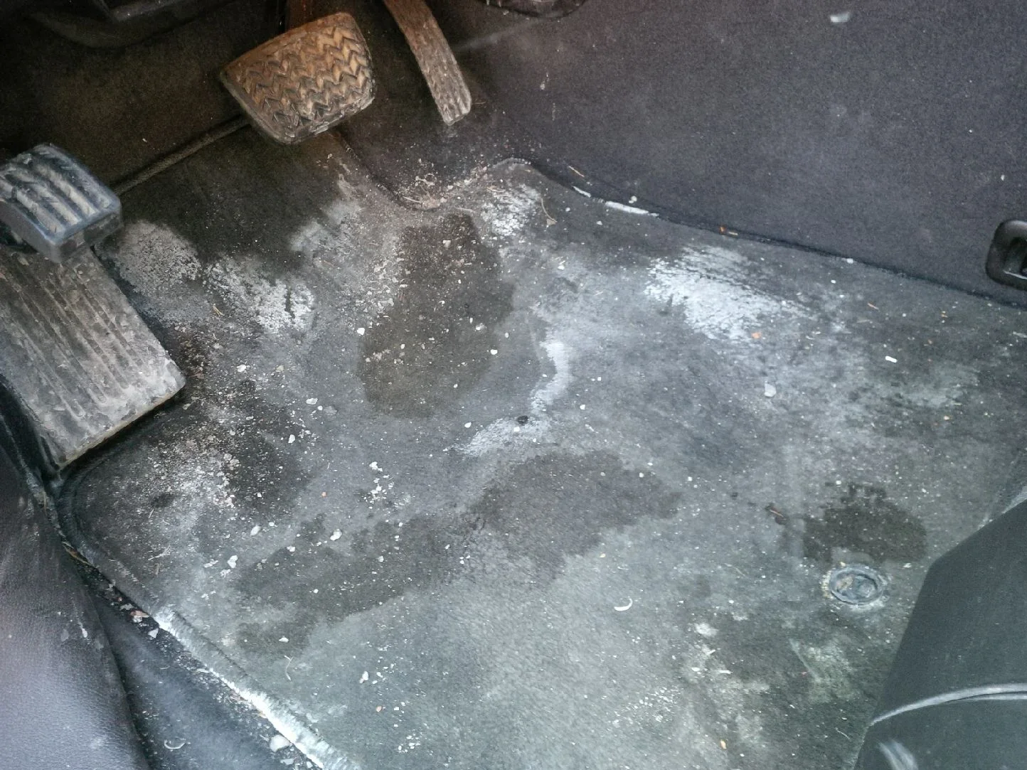 Winter grime interior issues