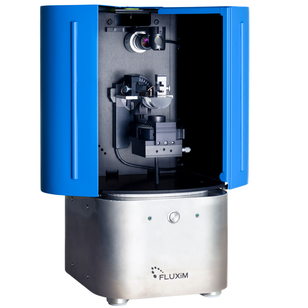 Fluxim Phelos angle-resolved electroluminescence and photoluminescence measurement system