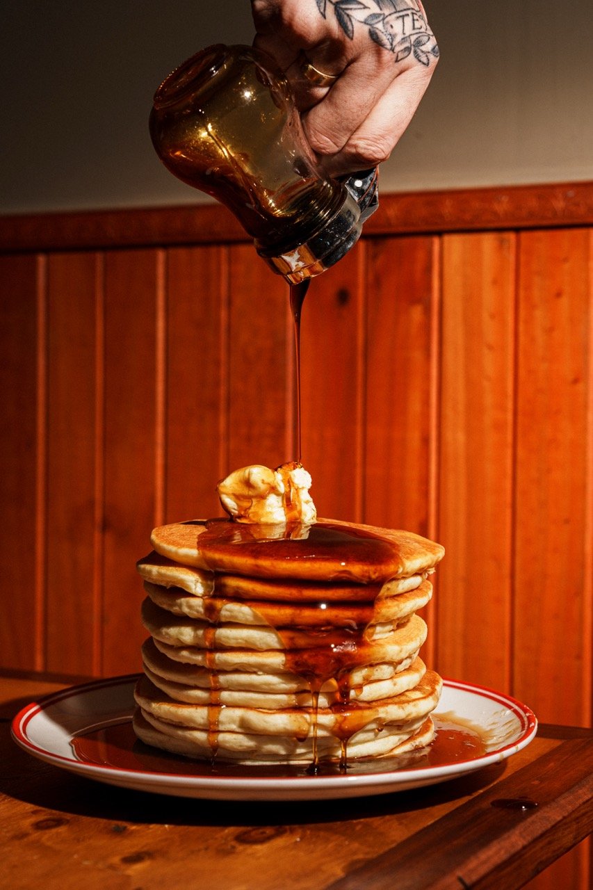 Food photography for The Original Pancake Kitchen