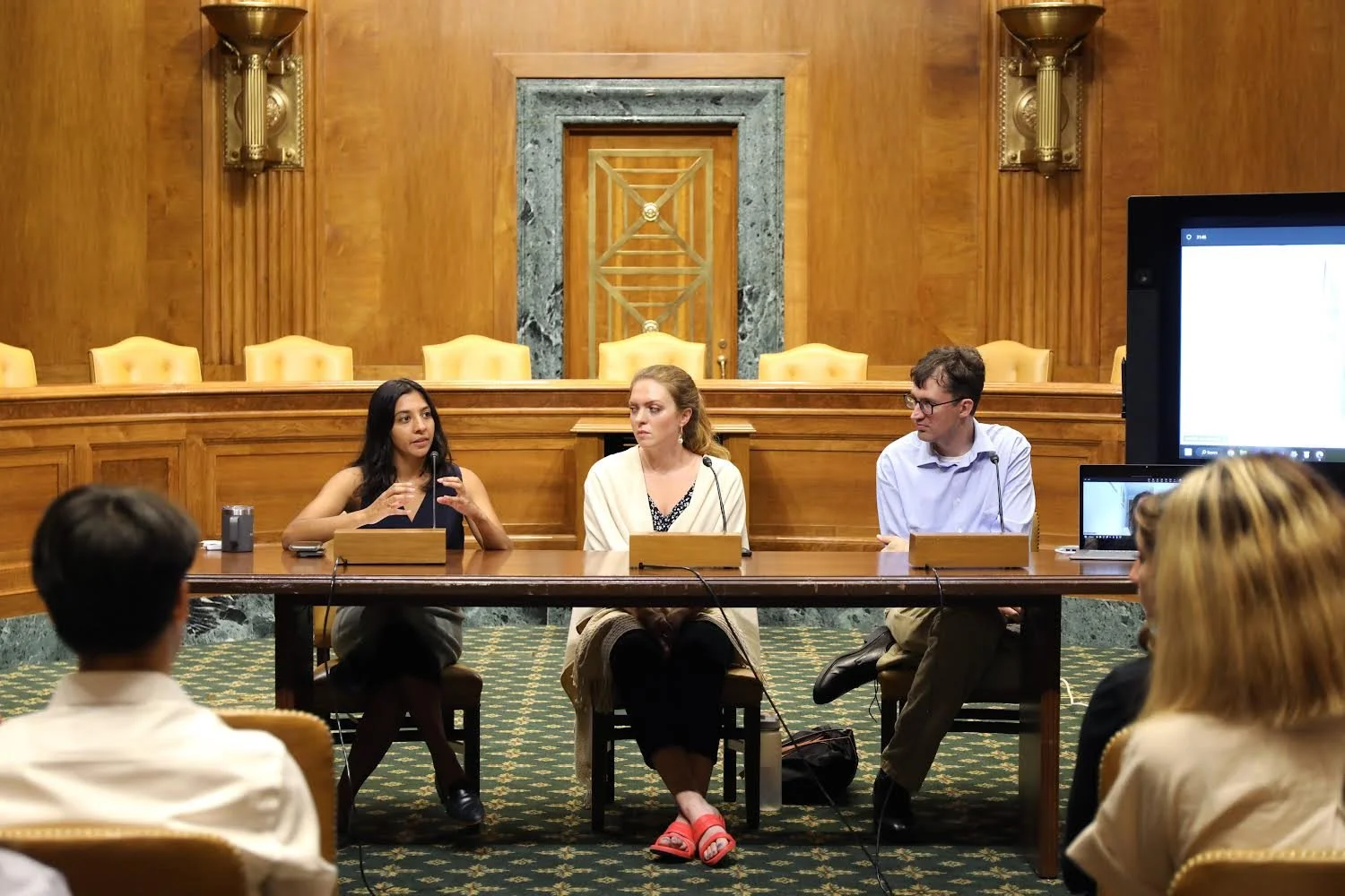 Senate hearing room