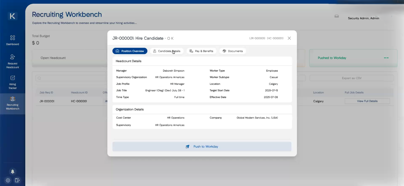 FP&A team comparing a cluttered multi-tab spreadsheet with a clean headcount planning