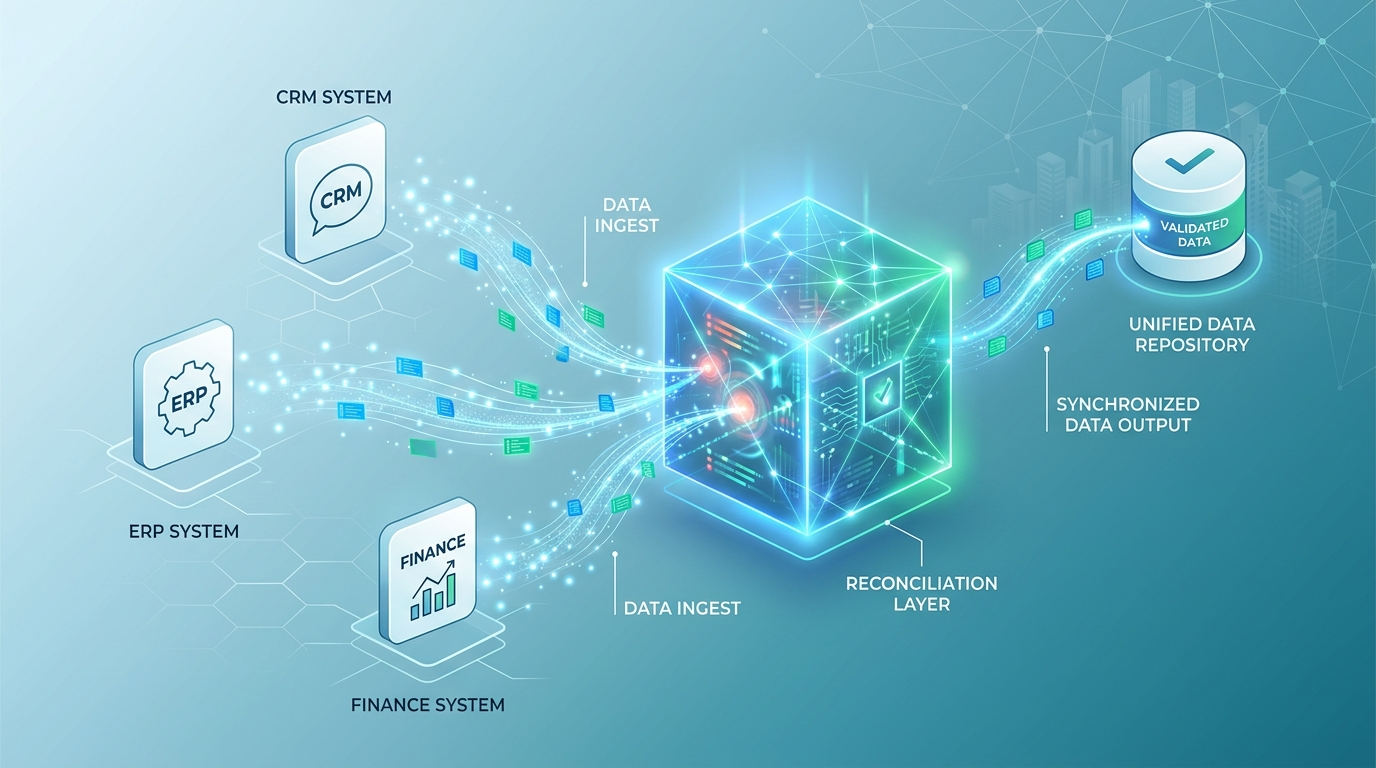 An office table in a meeting room with a tv mounted on the wall