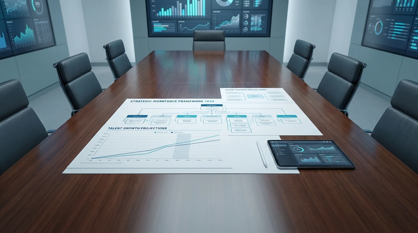 FP&A team comparing a cluttered multi-tab spreadsheet with a clean headcount planning