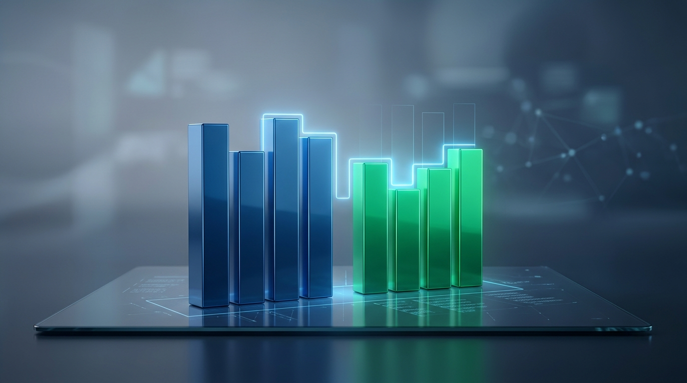 An office table in a meeting room with a tv mounted on the wall