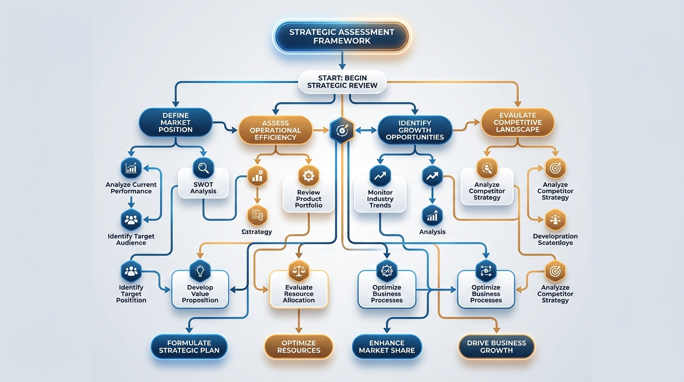 Five-step FP&A headcount planning framework flow from budget to variance reporting with a feedback loop back to planning.