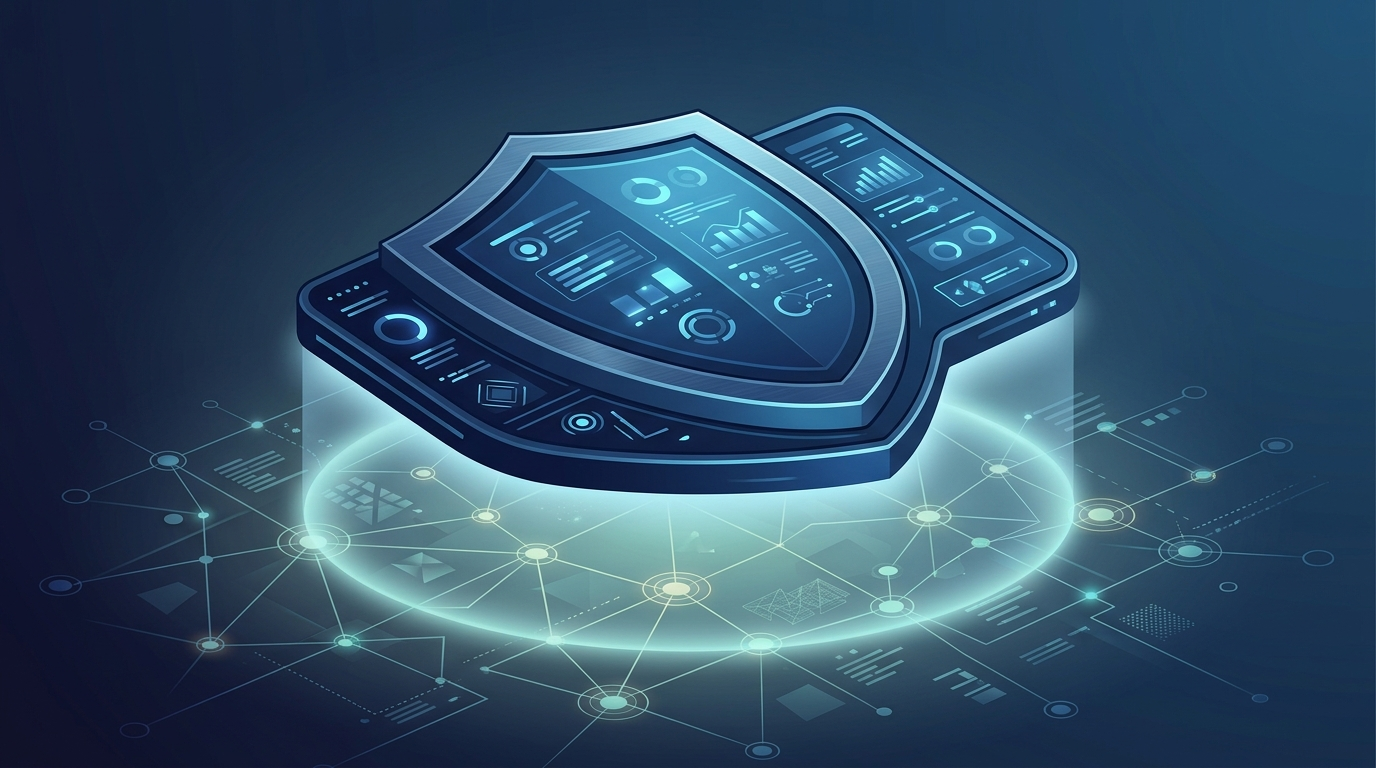 An office table in a meeting room with a tv mounted on the wall