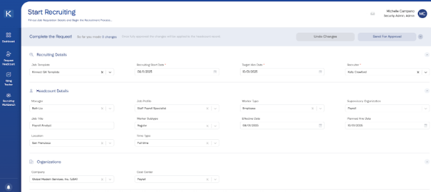 FP&A team comparing a cluttered multi-tab spreadsheet with a clean headcount planning