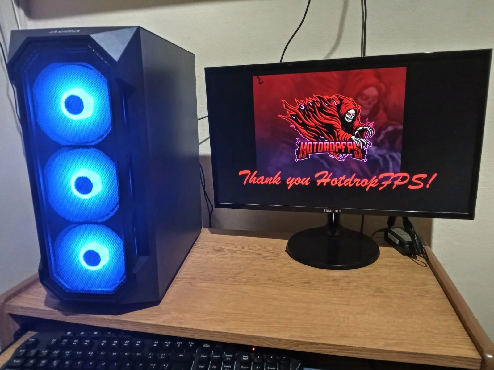 HotDropFPS PC Drop winner