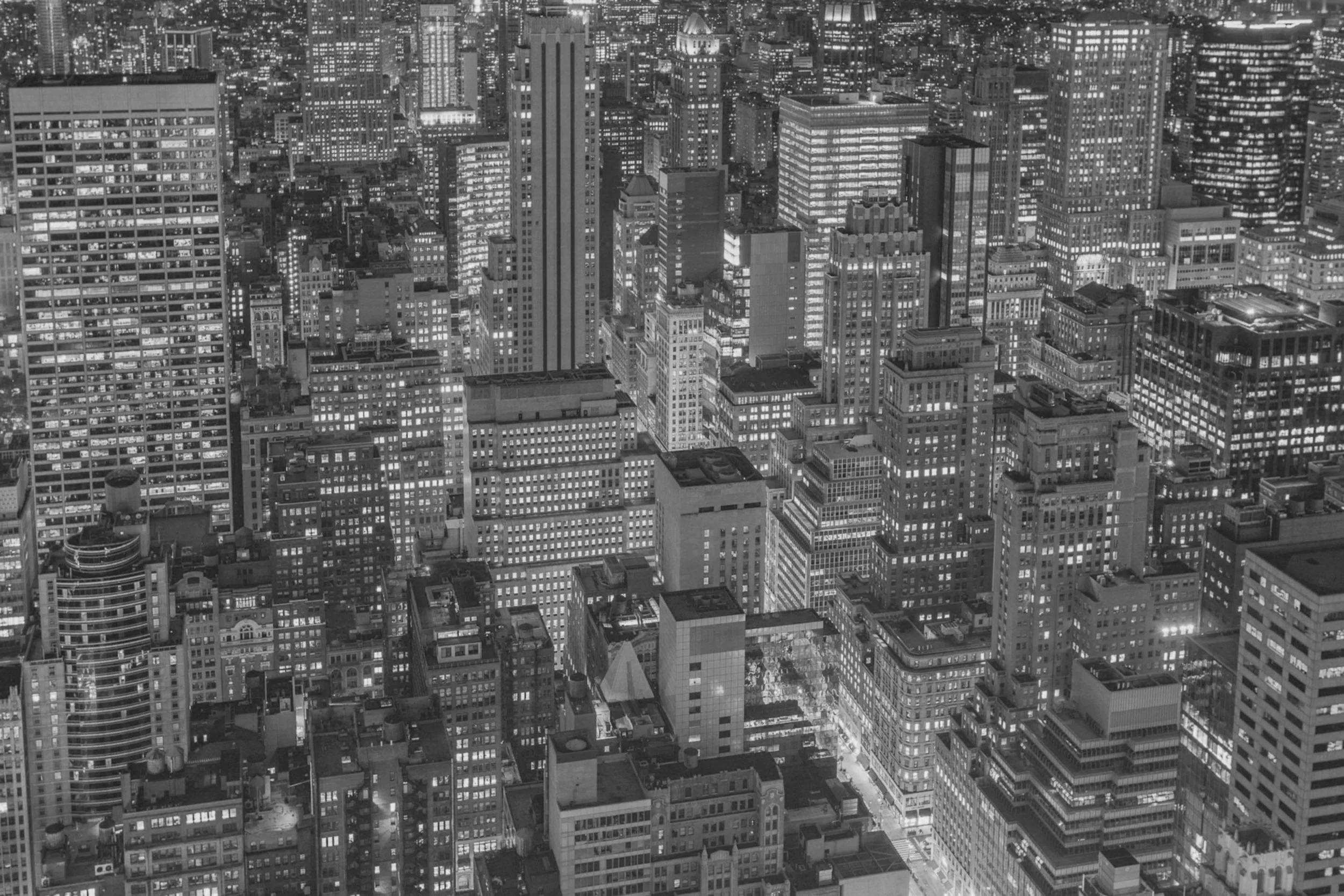Midtown Manhattan at night