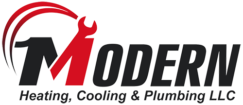 Modern Heating Cooling and Plumbing Logo
