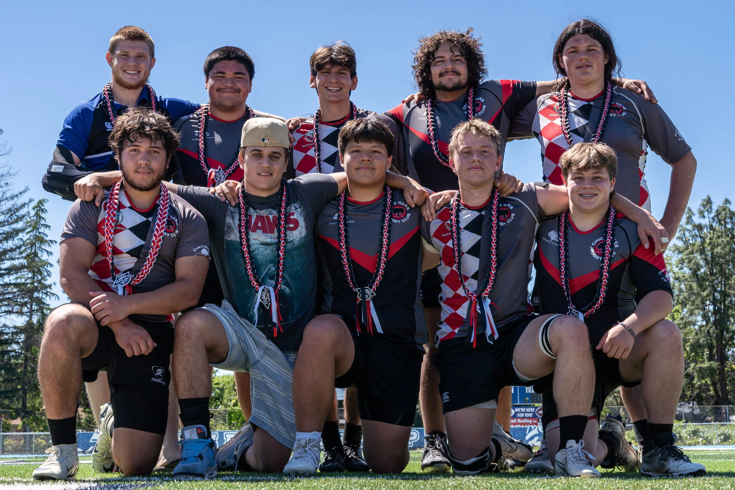 Chico Oaks rugby team photo