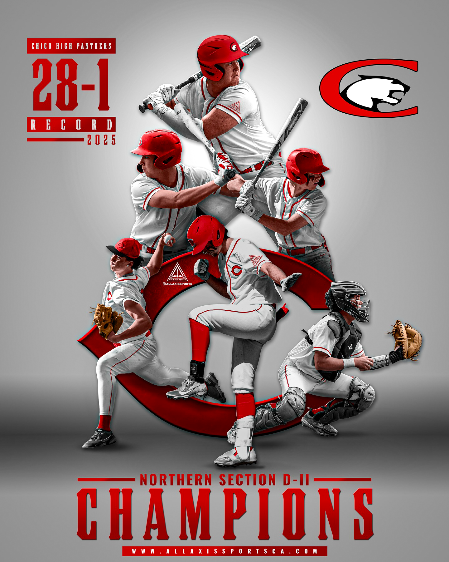 Chico Panthers baseball graphic