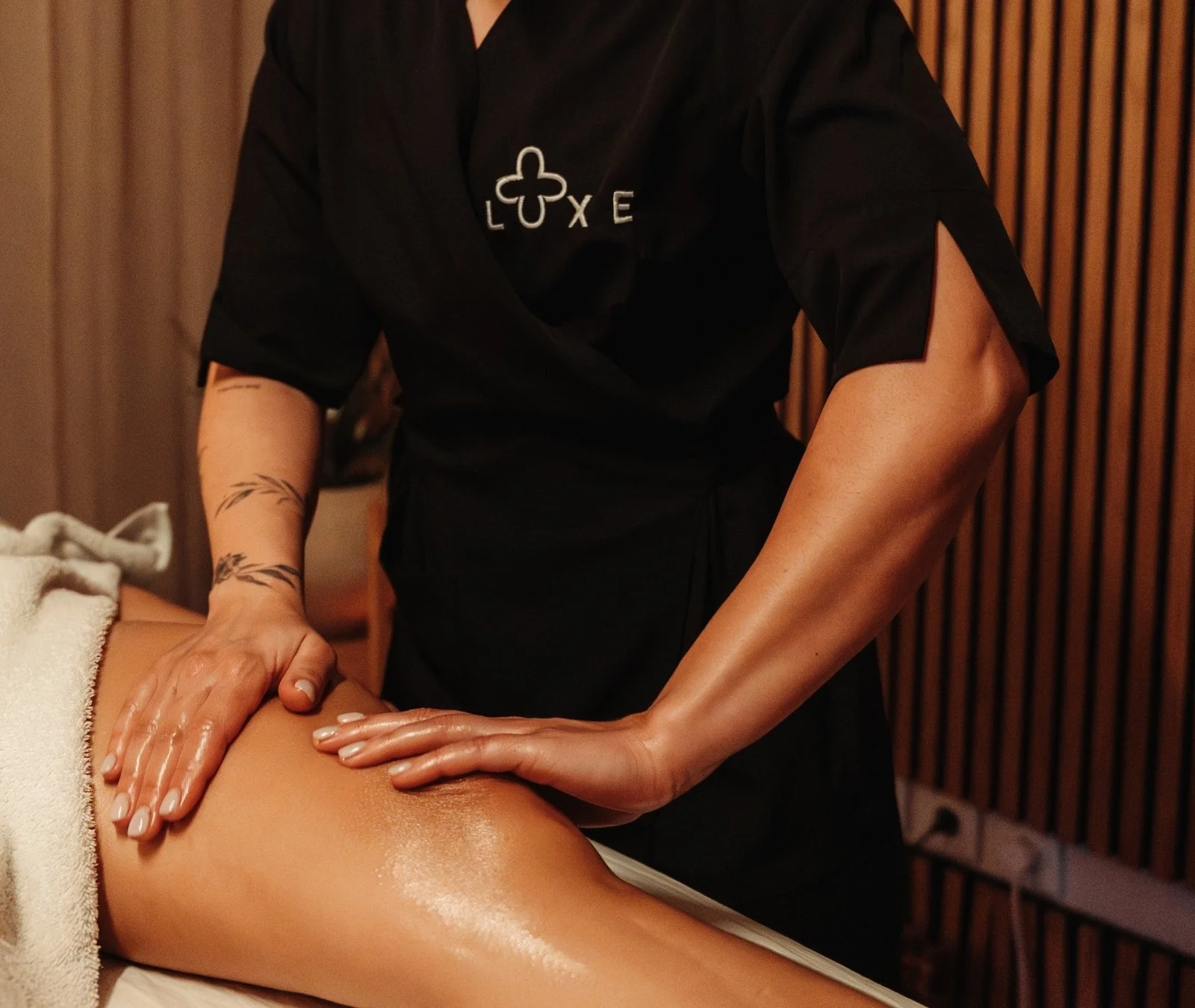 Salas de massagem e faciais