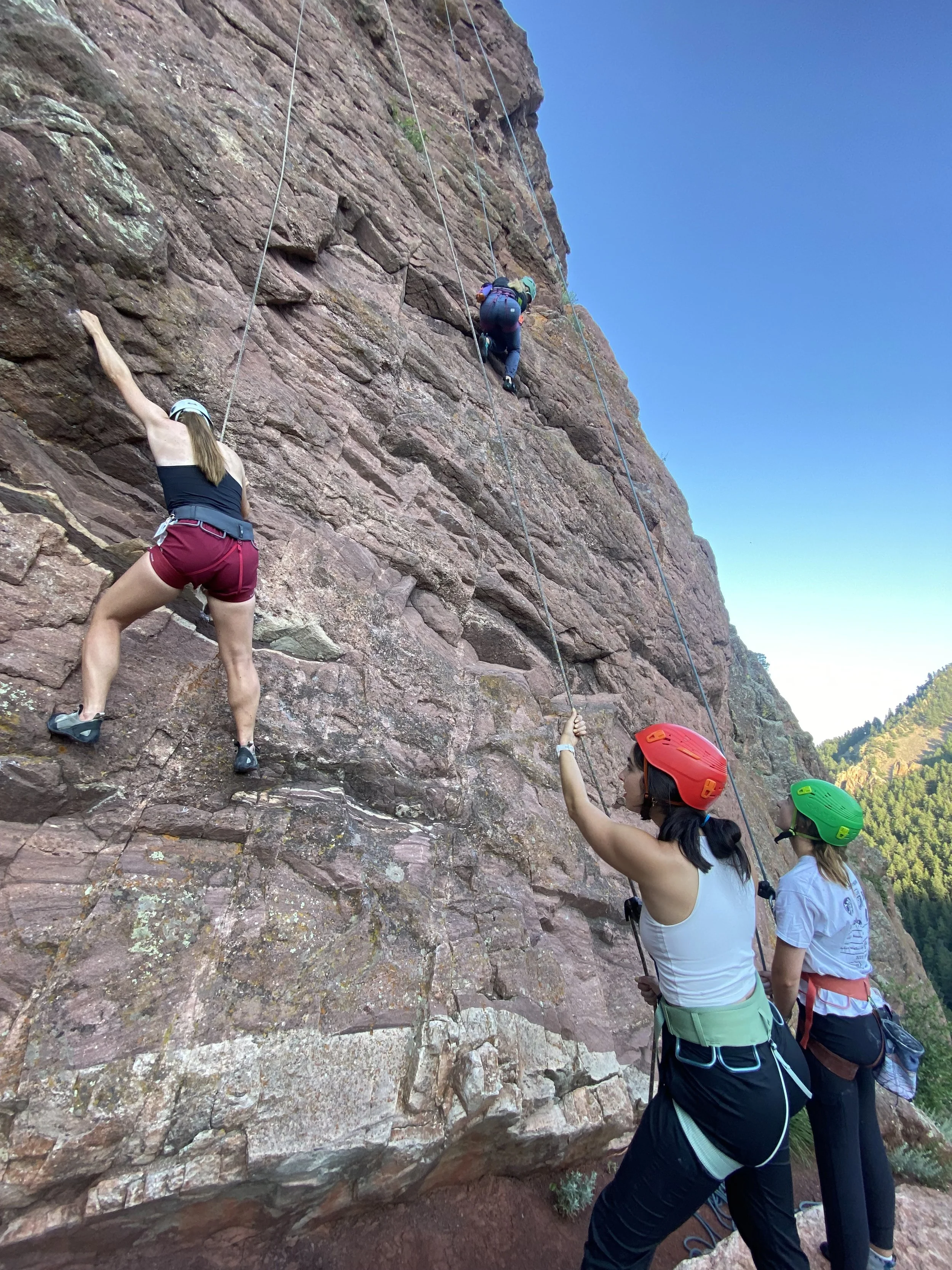 Experienced climbing 1