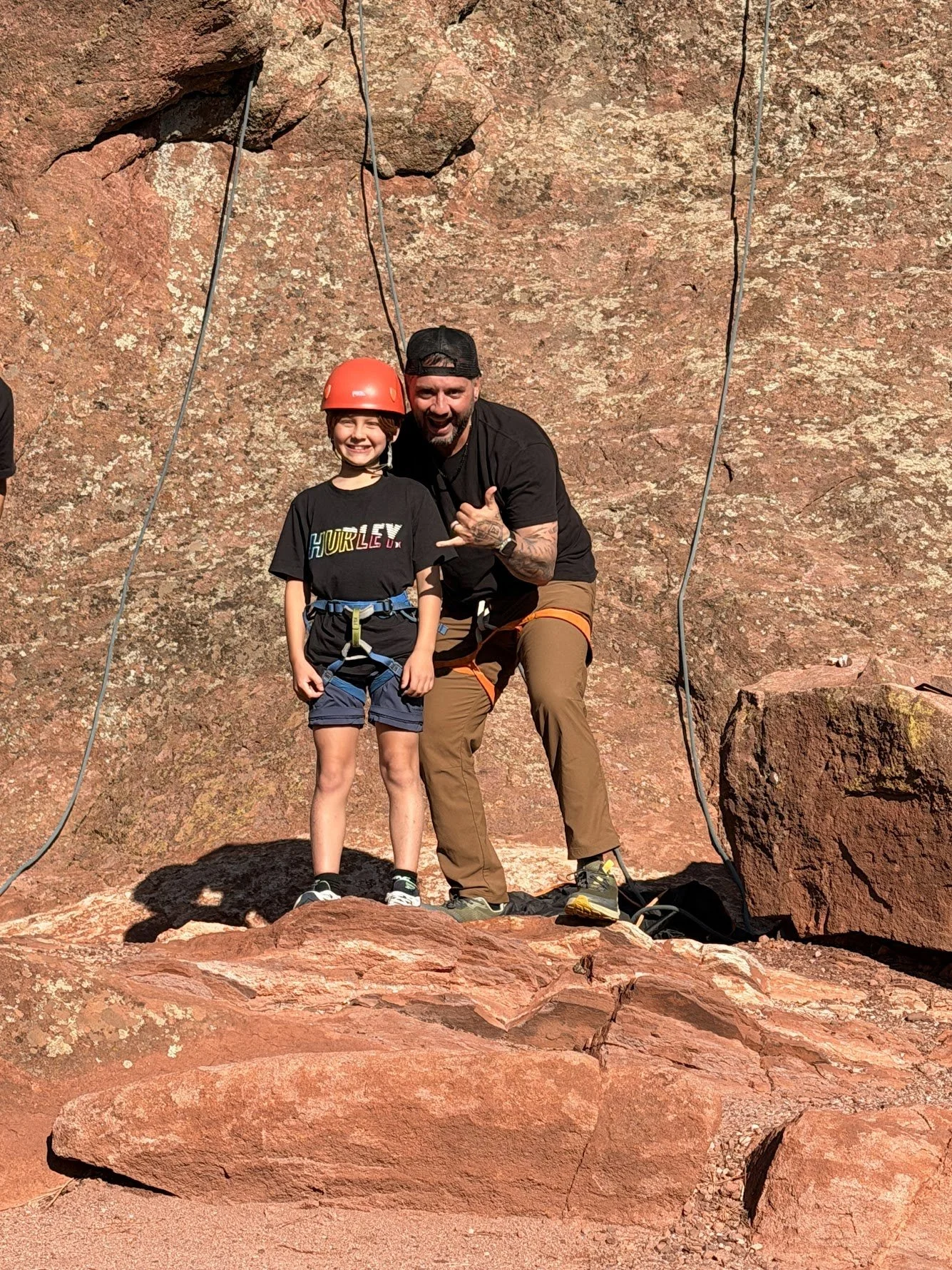 Family climbing 2