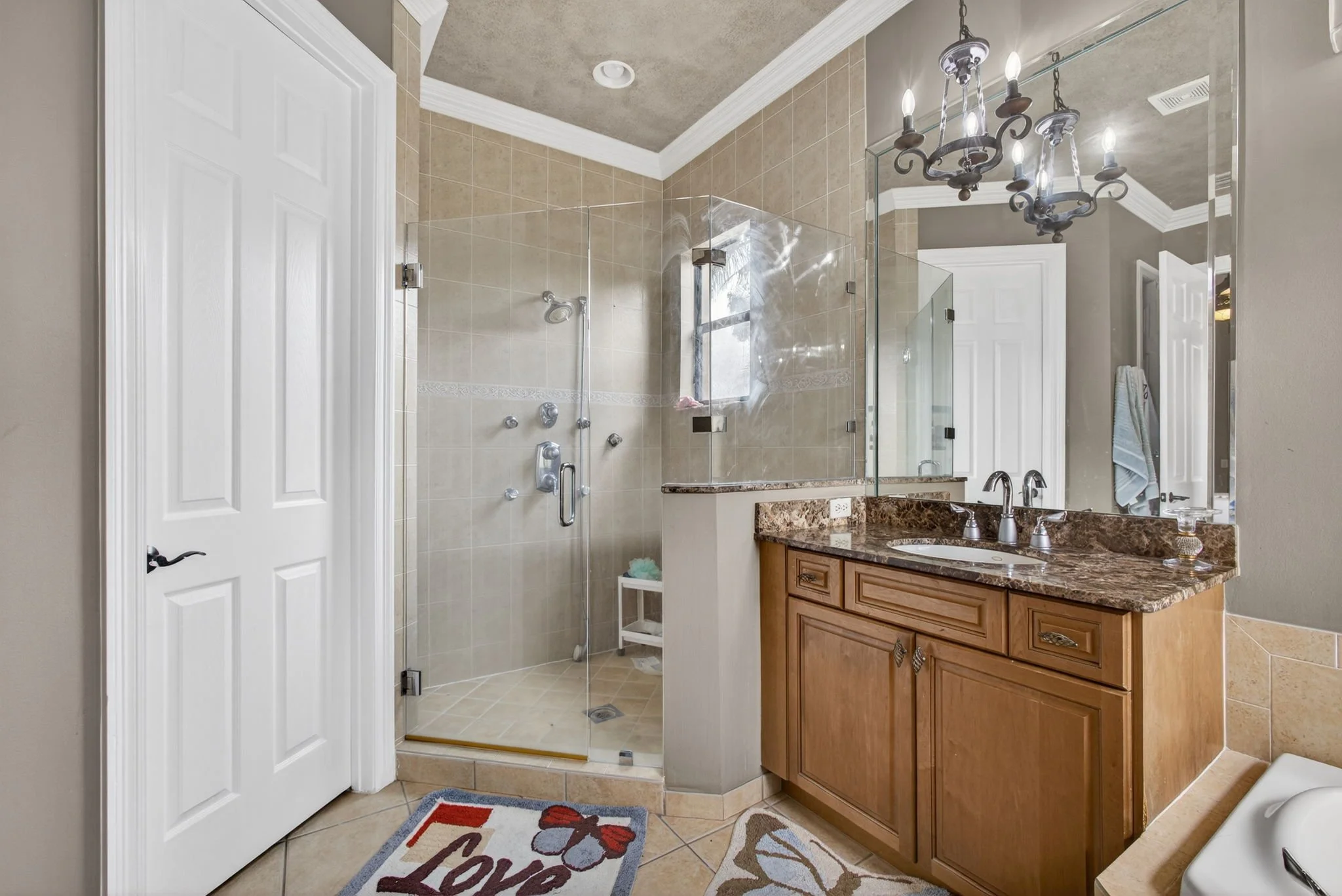 Primary bathroom vanity
