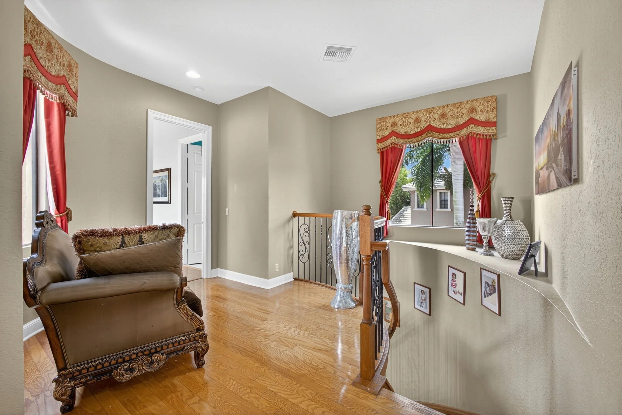 Upstairs landing