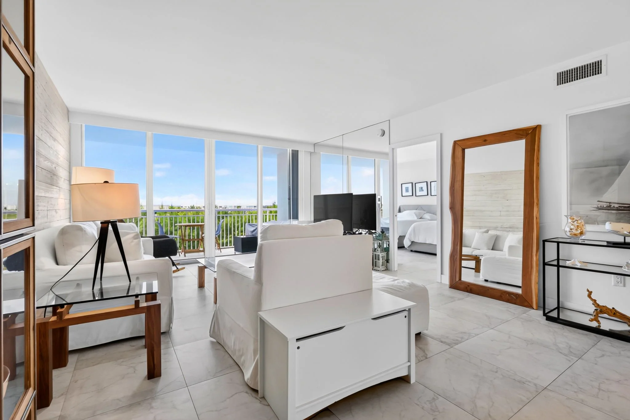 Living room toward primary suite