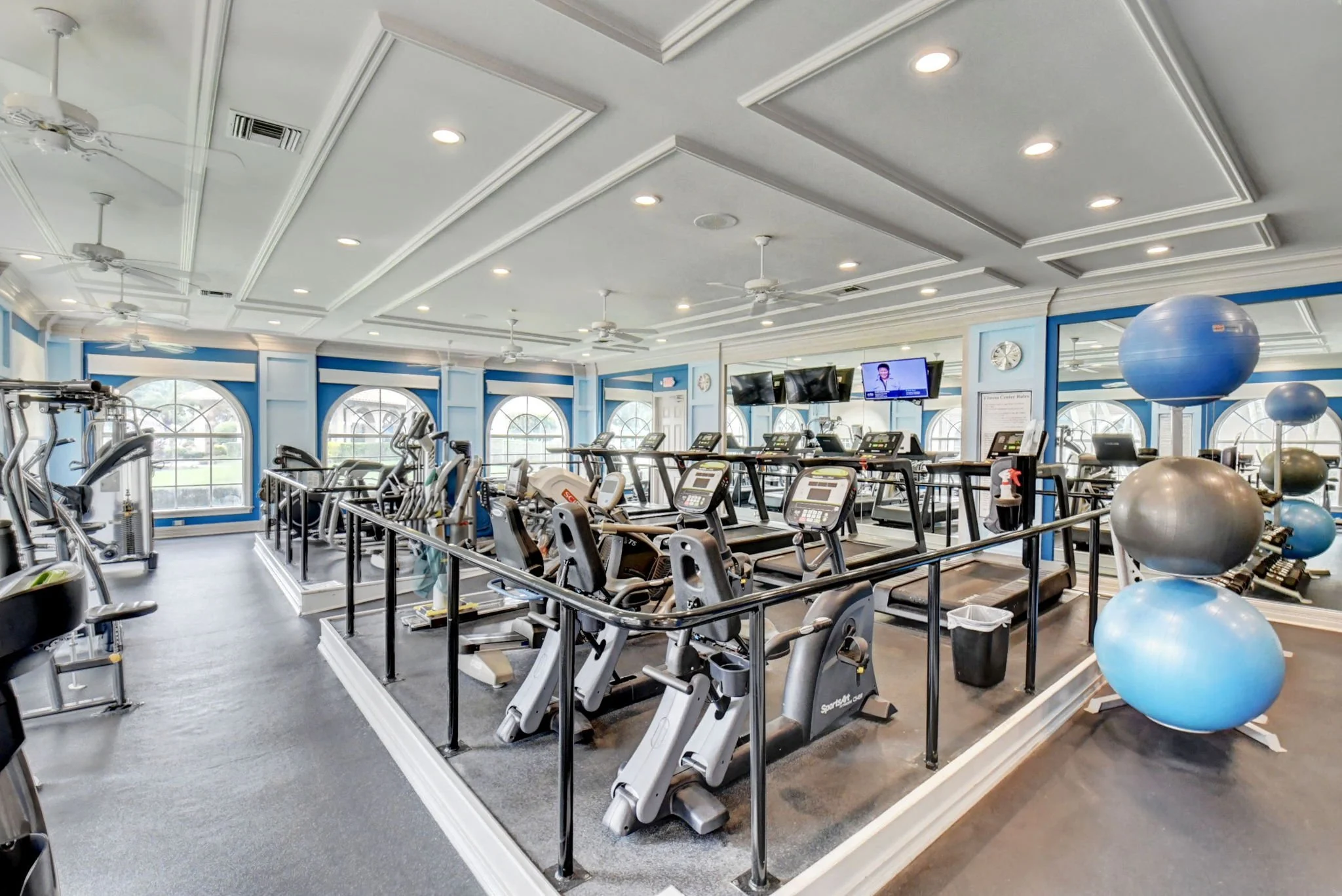 The Cascades fitness center