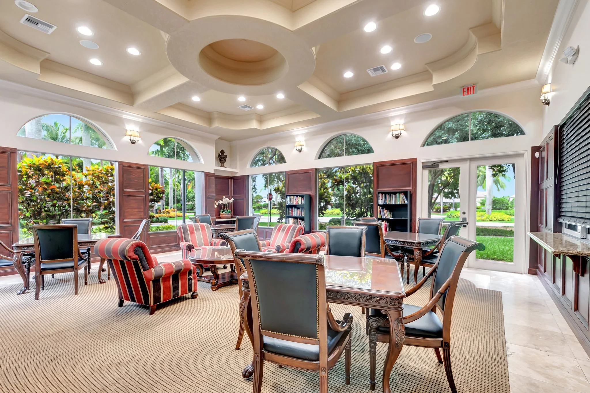 Versailles resort-style clubhouse pool