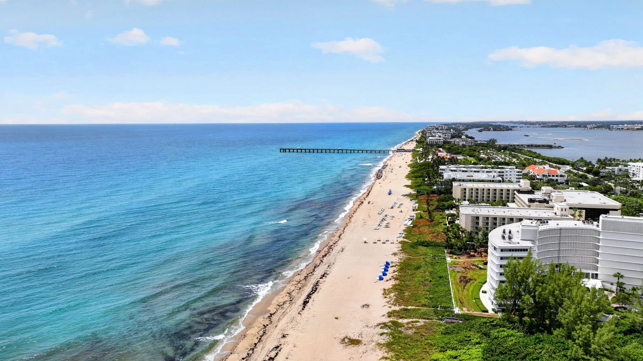 Coastline toward Lake Worth Pier