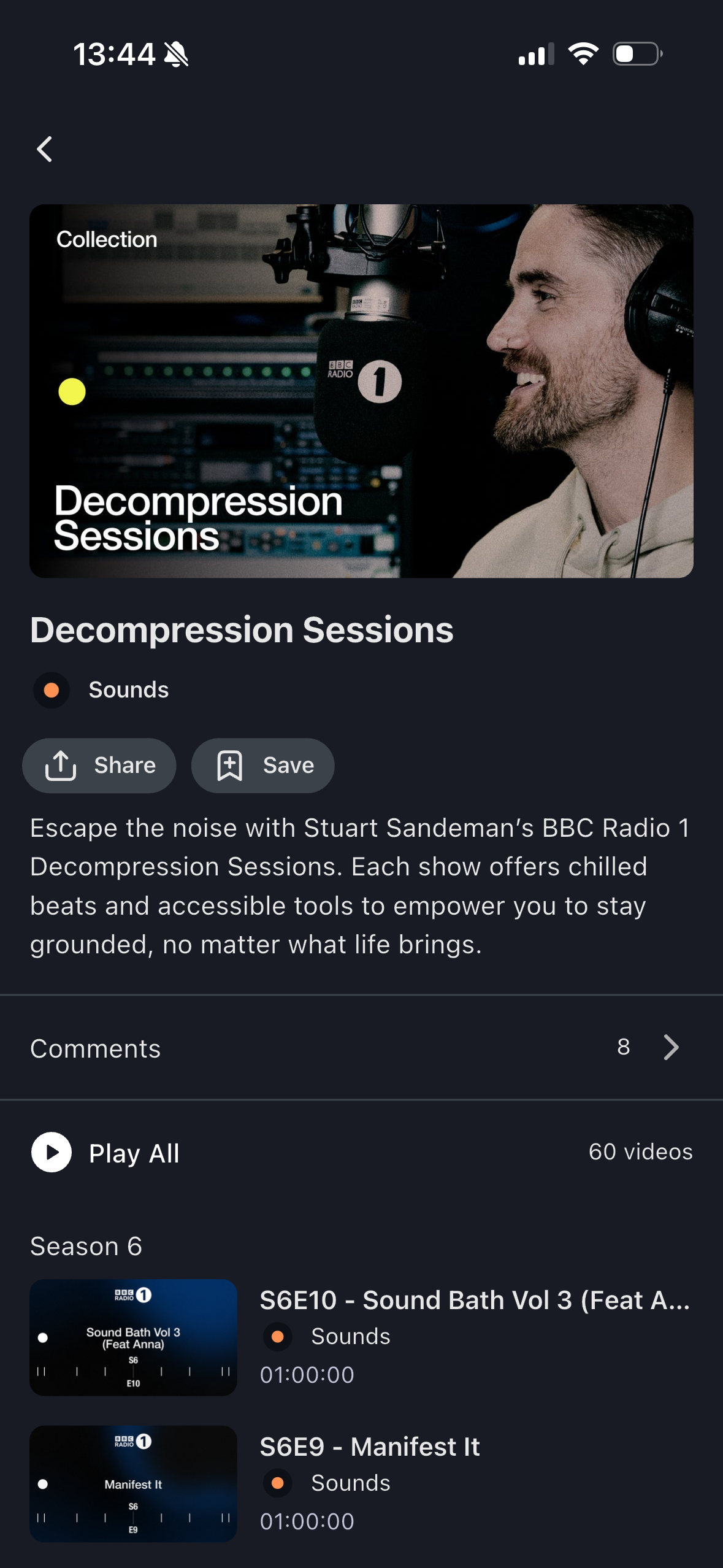 Decompression Sessions