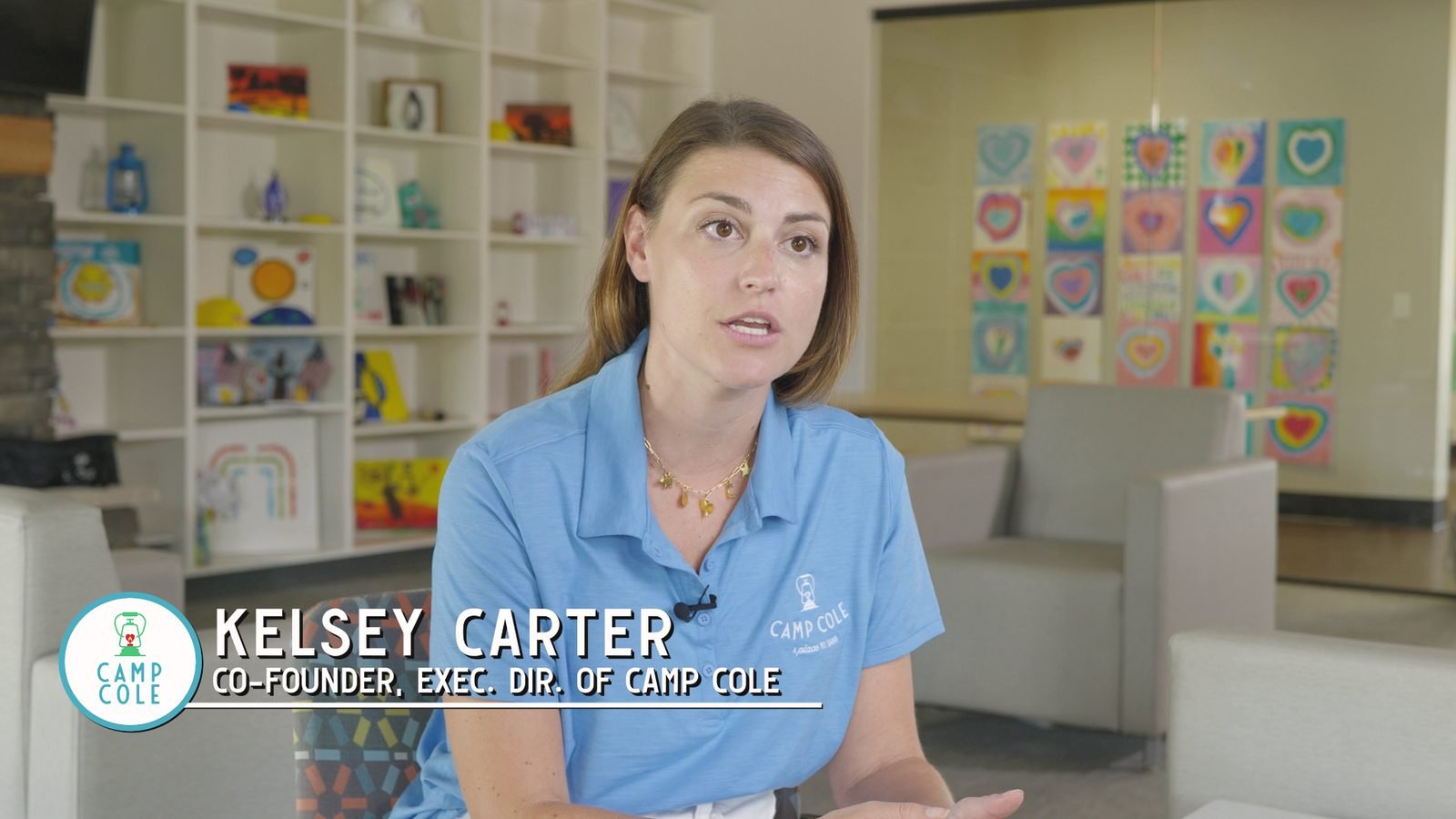 Kelsey Carter, Co-Founder and Executive Director of Camp Cole