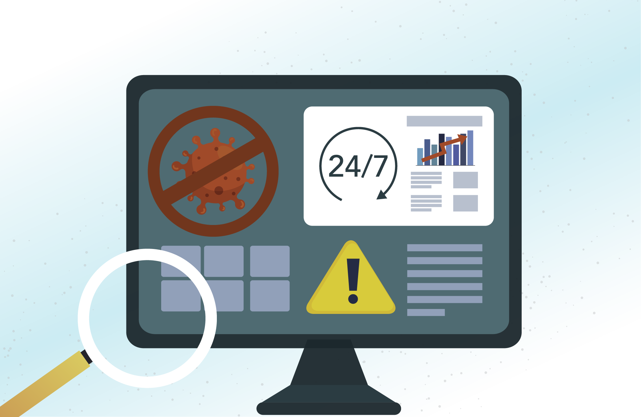 Continuous Monitoring Icon