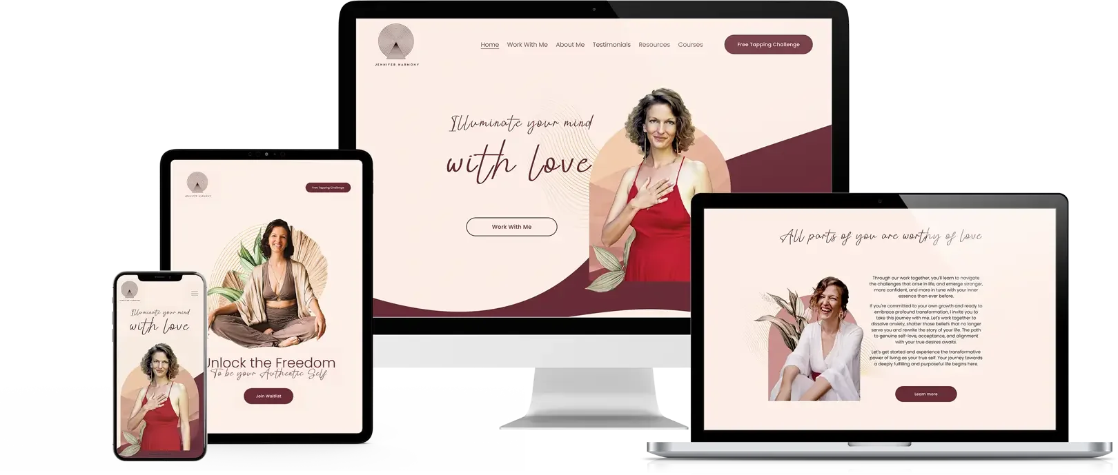 Jennifer Harmony Mockup